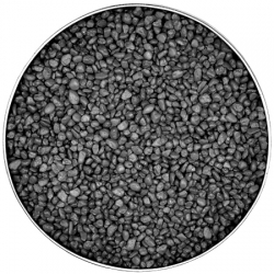 Czarny żwirek barwiony 2-3mm